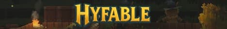 Background banner for Hyfable Hytale server - 2026.03.26-89796e57b - 0 players online