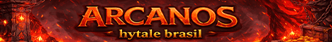 Background banner for ARCANOS BRASIL Hytale server - Unknown - 0 players online