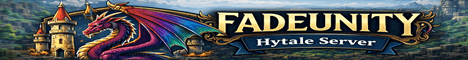 Background banner for FadeUnity Hytale Hytale server - 2026.03.26-89796e57b - 0 players online