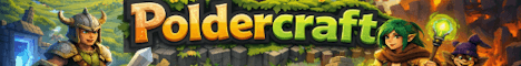 Background banner for Poldercraft Hytale server - 2026.02.19-1a311a592 - 0 players online